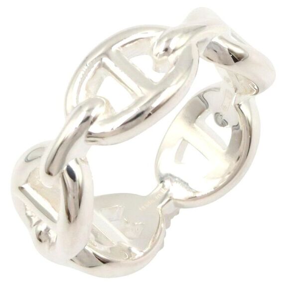 Pre Loved hermes Women metallic | silver Rings - Picture 1 of 8